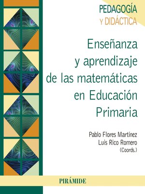 cover image of Enseñanza y aprendizaje de las matemáticas en Educación Primaria
